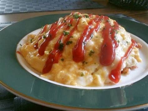  Omurice: Là món ăn có kết cấu kem xốp và vị Umami đậm đà!